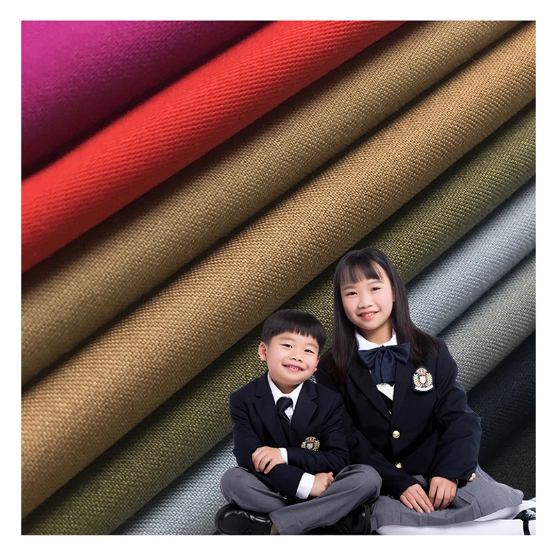 3143-3#Hot selling 70% polyester 30% Rayon casual tr suit serge fabric tr suit fabric