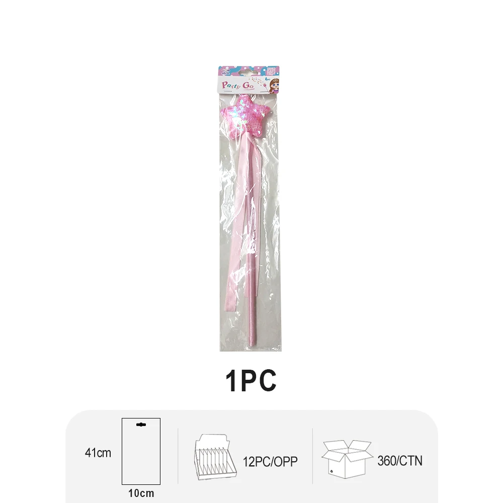 Plastic Magic Wand  Fun Collection and Whimsical Party Accessory For Kid Birthday Party and Evens