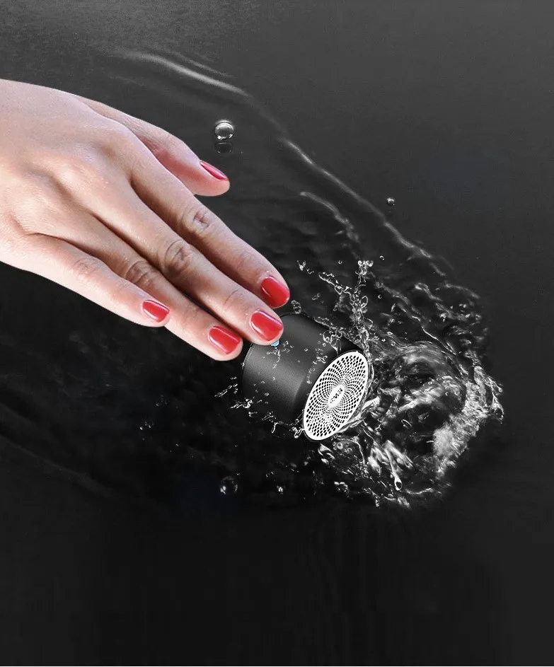 Mini Waterproof Outdoor Home Portable A106 Super Bass Speaker Hans-free Wireless Speaker for Sports MP3 Music Playing