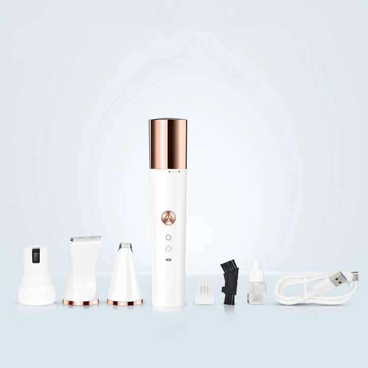 3 In 1 Pet Grooming Kit Electric Dog Hair Clippers Trimmers Pet Nail Grinder Polish Foot Shaver For Dog Cat Animals