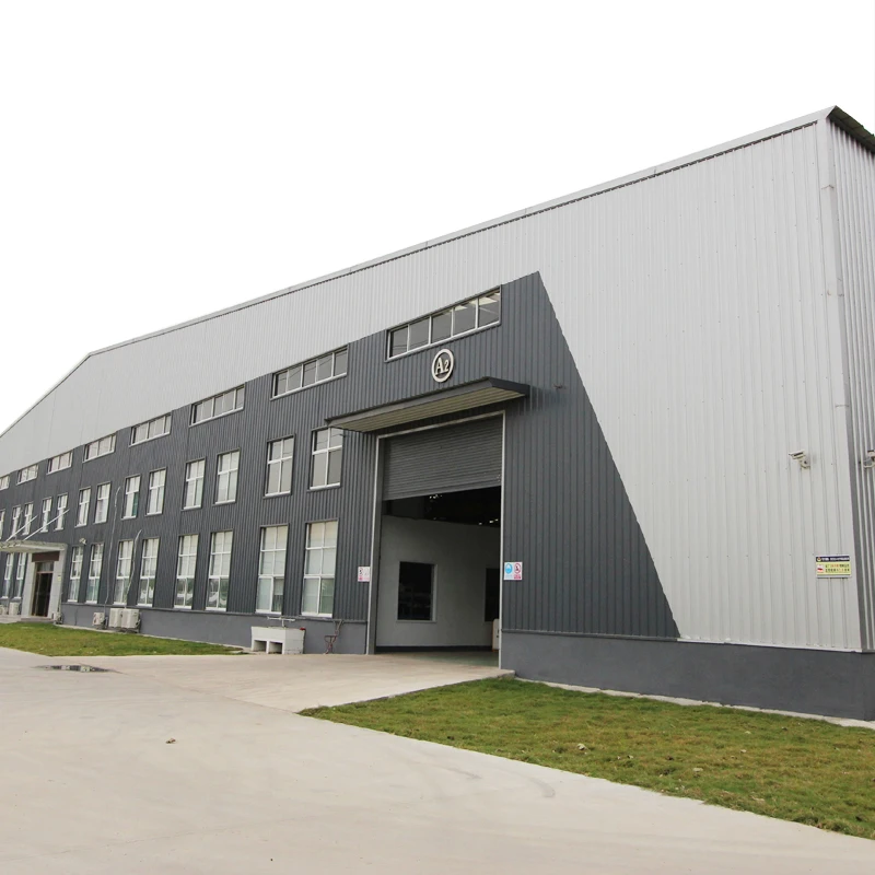 Light Steel Structure China Prefabricated Warehouse Project in Thailand Shop 3D Model Design