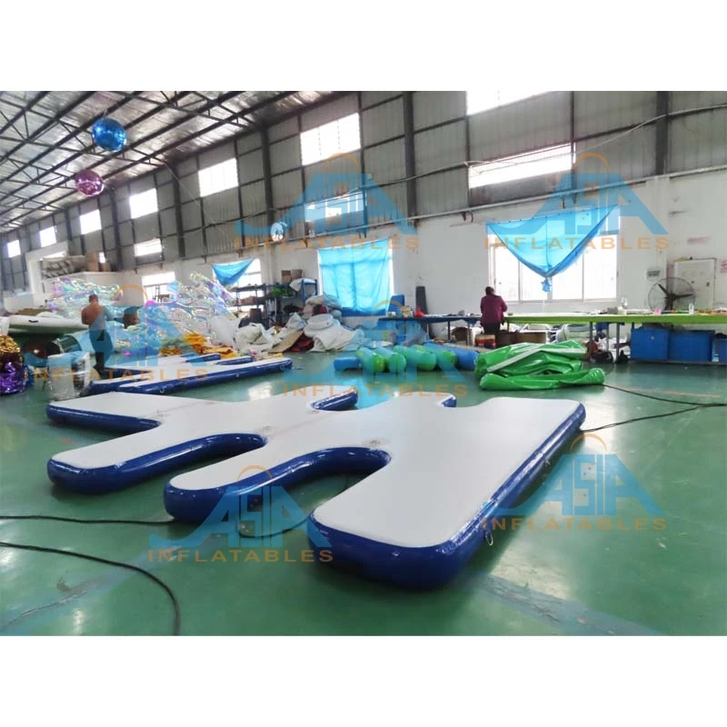 Floating PWC Extreme Banas Platform Swimming Deck Dock Inflatable Floating Platform  For Boat