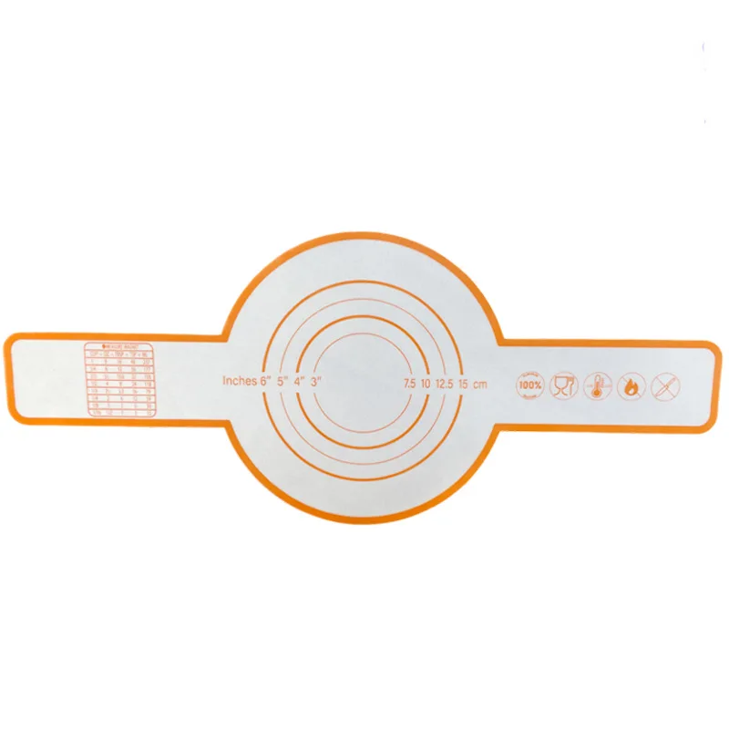 New Design Non-Stick Silicone Mat for Baking Sheet Silicone Bread Mat Dough Bread Sling Baking Liner for Dutch Oven