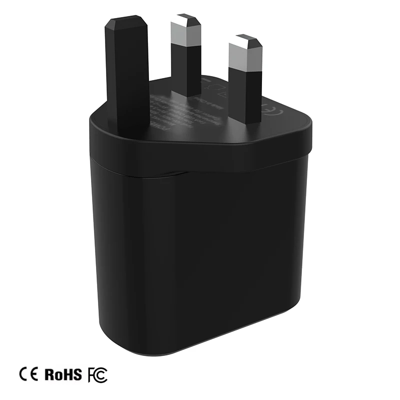CYKE Quick Charge Fast Charger UK Plug 3 Port Usb Wall Charger  UK Plug QC USB Travel Charger