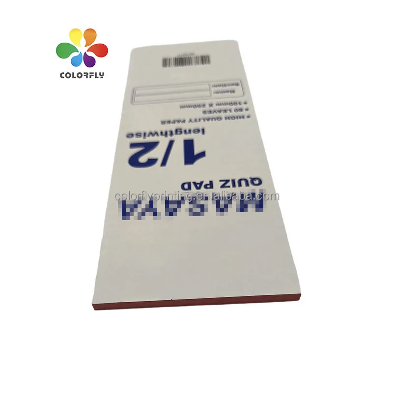 Office Supplies 2/1 CROSSWISE PAPER Promotion Print B5 Kids 1/2 LENGTHWISE 80lvs Padpaper