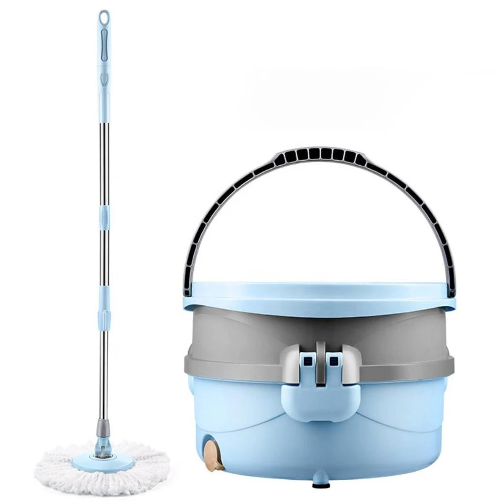 Squeeze Bucket Cleaning Tools Lazy Self Washing Wet Easy Magic Mop