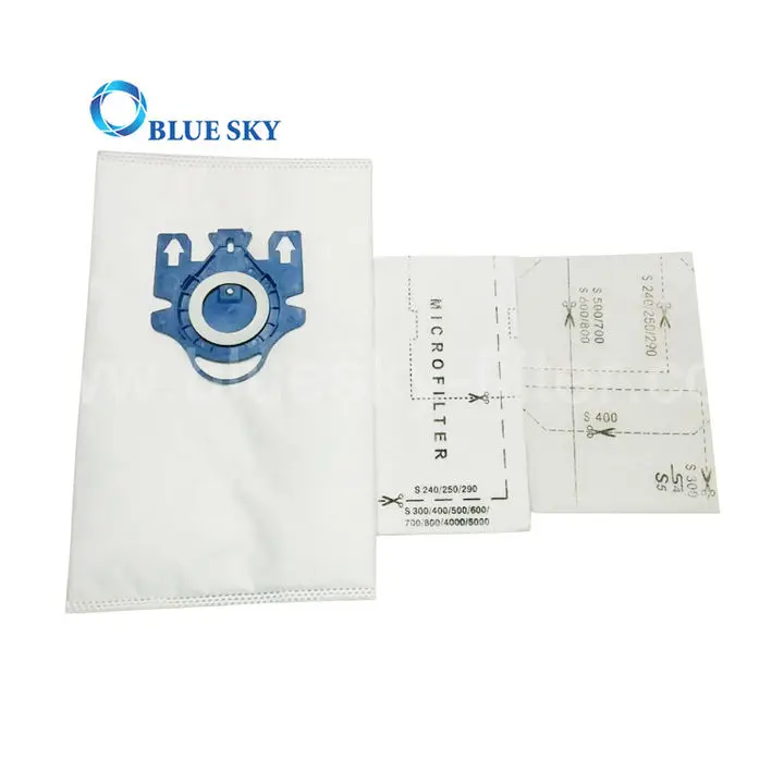 Replacement Miele GN S400I-S456I S600-S658 S800 Vacuum Cleaner Airclean 3D Efficiency Non-woven Synthetic Fiber Dust Bags