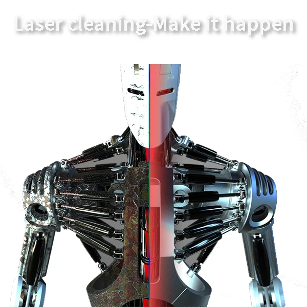 New product promotion laser rust machine  precise cleaning metal laser rust cleaning  machine