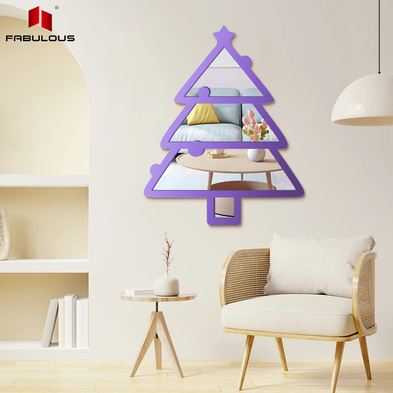 FABULOUS Custom shape mirror tile wall mirrored glass piece silk print table wedding decor print acrylic mirror sticker