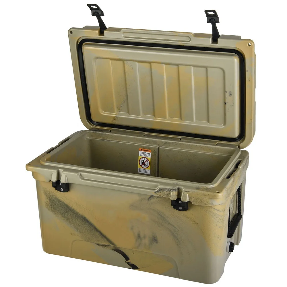 Камуфляж цвет 45L прочность пластиковой Rotomolded льда кулер SUV задний грузовой ящик для хранения