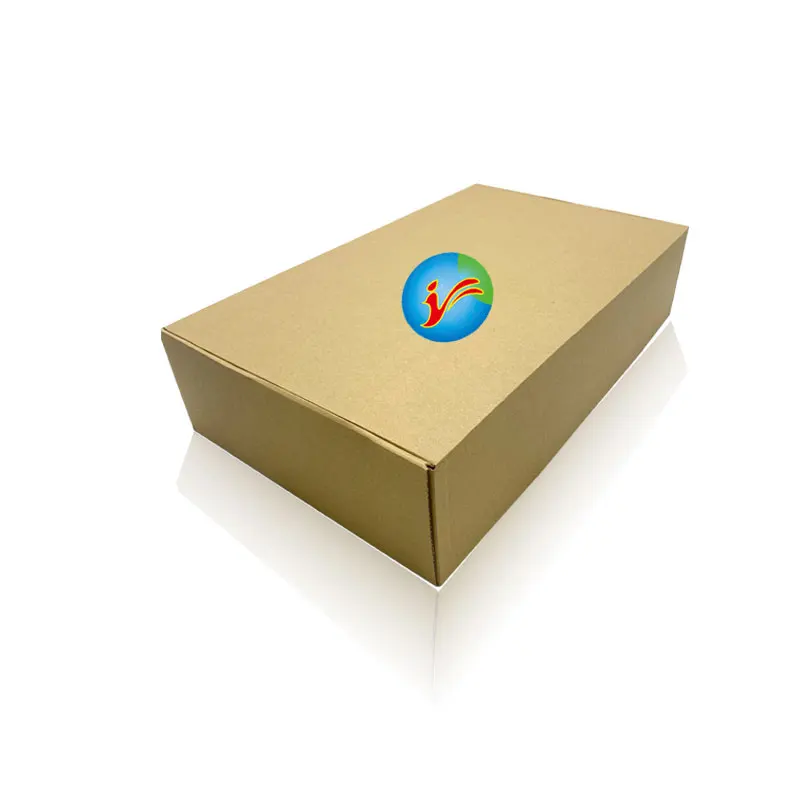 Customized Eco-friendly Corrugated Paper Box Lightweight Durable Silicone Tableware Kids Gold Foil Print Safe Shipping Enhances
