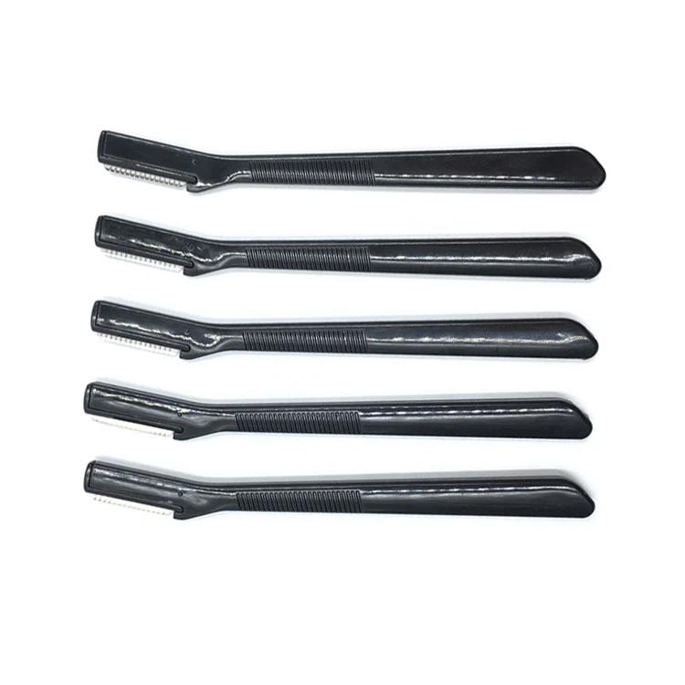 Professional Lady Beauty Eyebrow Trimmer Customized private label logo Eyebrow Razor