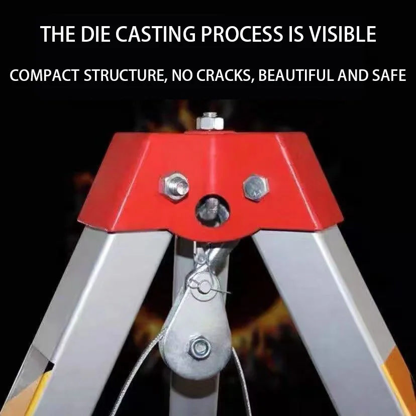 CE Certified High-End Aluminum Emergency Rescue Tripod Essential Safety Equipment for Professionals