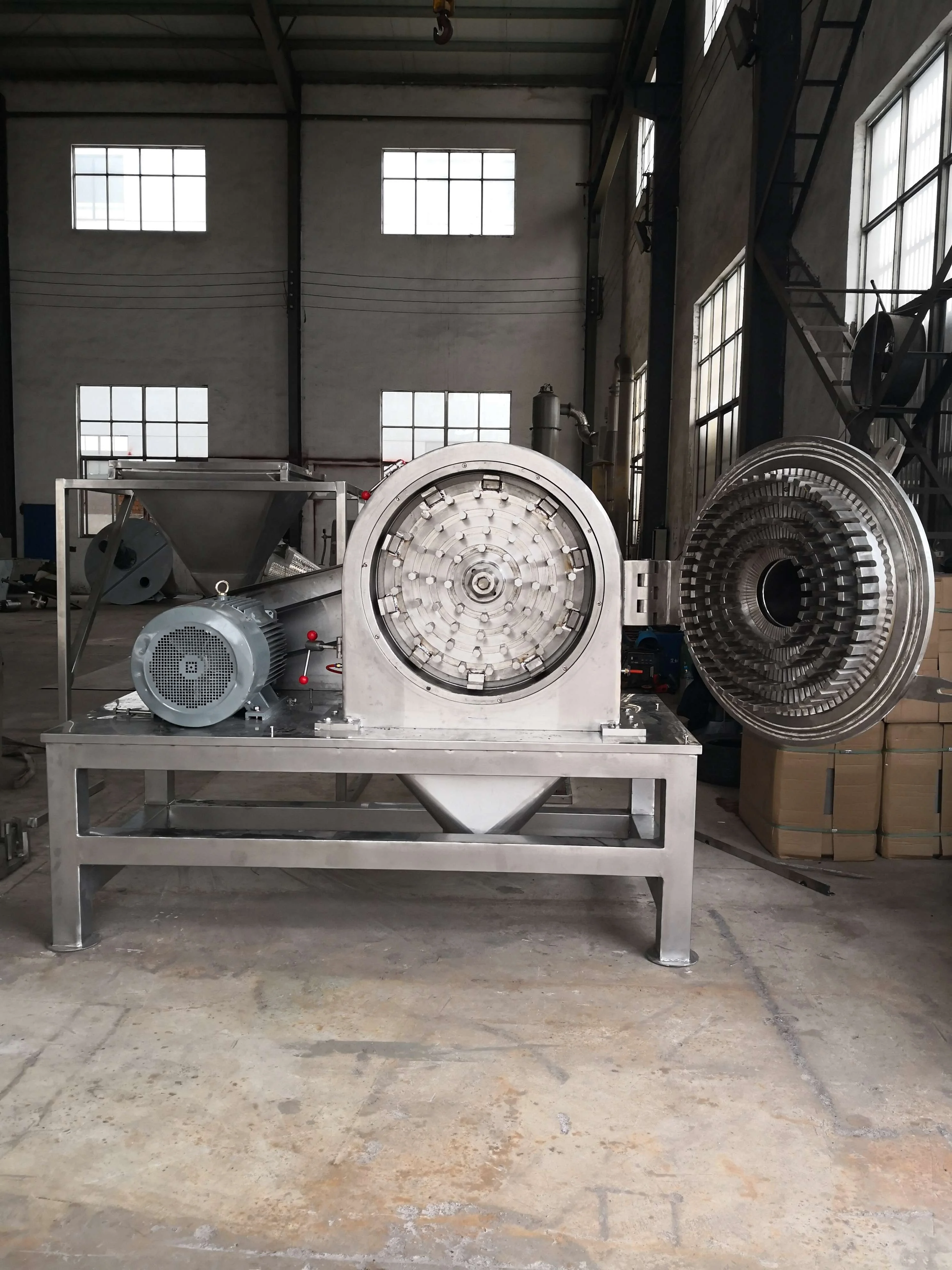 chili grinder sugar cocoa bean pin mill pulverizer spice universal pulverizer chilli pepper grinding machine