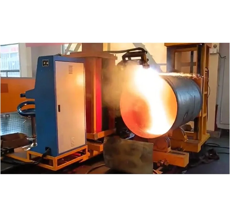 Lansun 800-1000mm Large Pipe Diamtere Plasma Cutting Machine with Welding Bevels Surface 12m Long Pipes Cutting Machinery