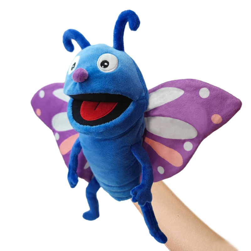 Cartoon Plush Toy Cute Animals Bees Kids Finger Puppet Insect Child Animal Finger Puppet