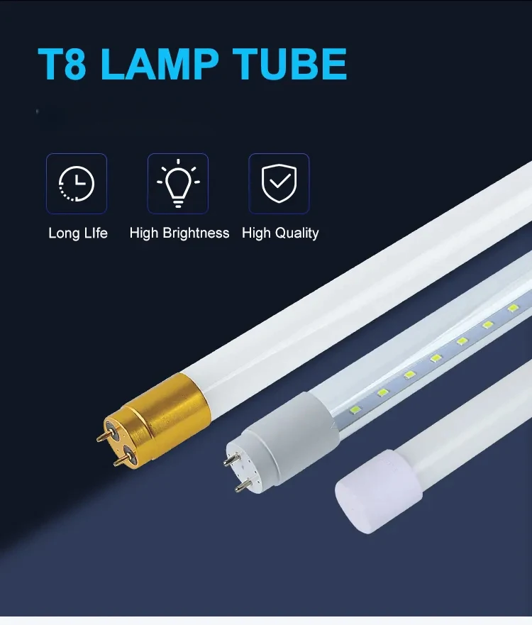 High quality Led Tube t8 Lights 6500k Cool White SMD2835 9w 18w 22w 36w Tube Led T8 Glass Led Tubes light
