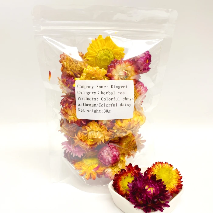 National Dried Colorful Chrysanthemum Flower Tea Low Price Herbal tea
