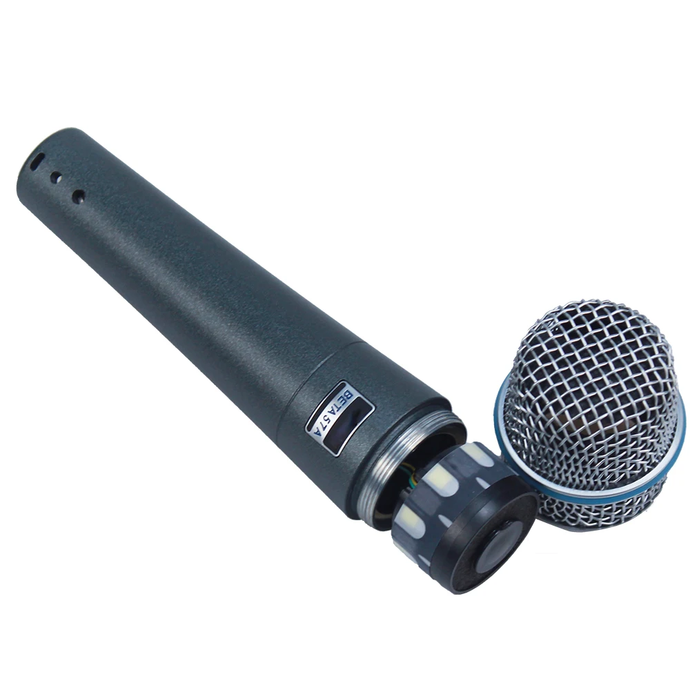 Top quality BETA57 BETA 57 BETA57A karaoke desktop microphone professional wired handheld mic price for karaoke