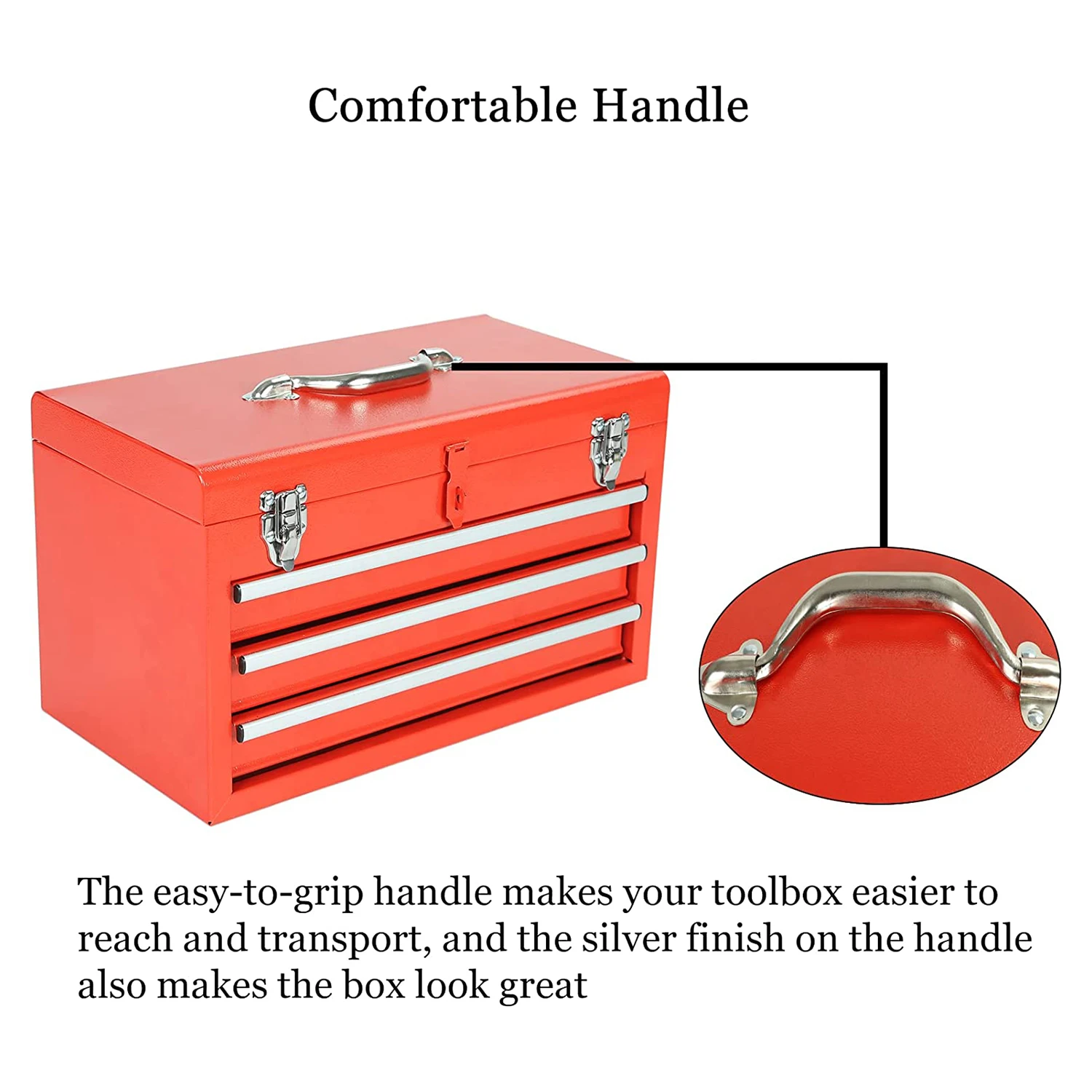 Heavy Duty Metal Storage Cabinet Garage Mechanic Organizer Tool Box