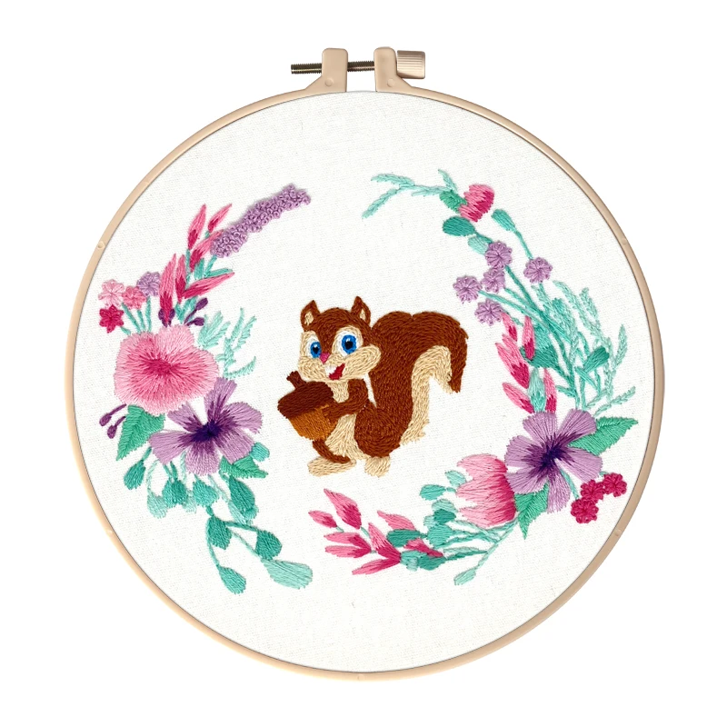 Популярные наборы для вышивки крестиком из гипюровой ткани