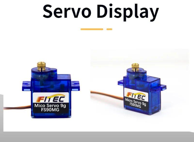 Feetech FS90MG Analog Mini Micro Metal Gear 9g Servo MG90S
