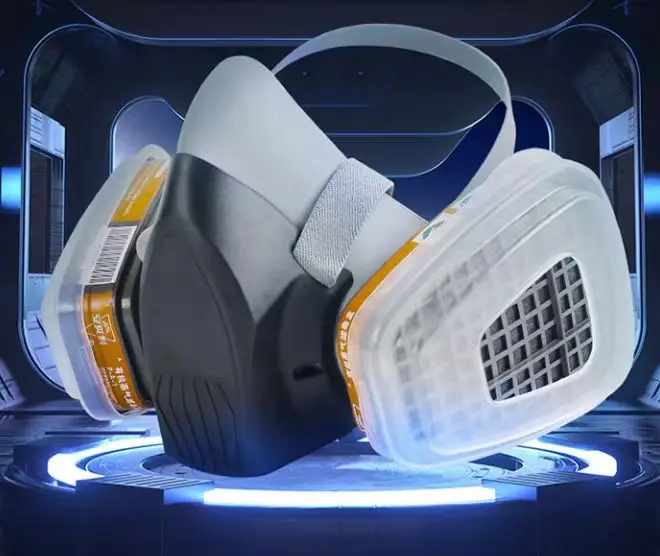 Chemical gas spraying pesticide respiratory Gas mask