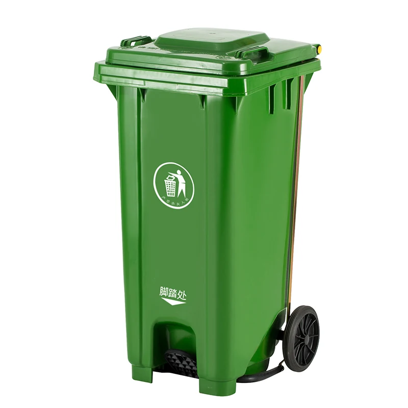 Сверхмощный пластиковый контейнер для отходов hdpe 240 литра с замком переработки бутылок и бумажных документов