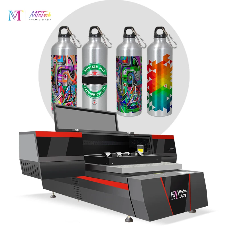 MTuTech Factory Price Small Format UV Flatbed Printer MT-UV 6090 for Promotional Item Printing