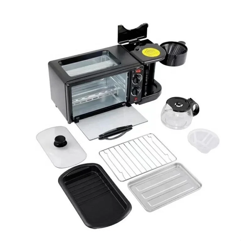 Multi Function 3 in 1 Breakfast Maker Machine Home Smart Microwave Oven Breakfast Making Machine