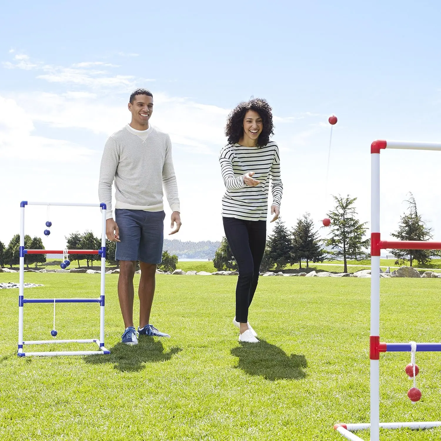 Golf Throwing Balls Ladder Ball Indoor and Outdoor Party Games Toys for Children Adults
