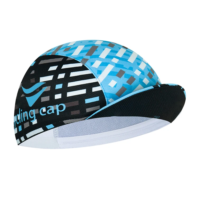 2022 factory price Team Racing Sublimated Breathable Polyester  Custom Cycling Cap Bicycle Hat