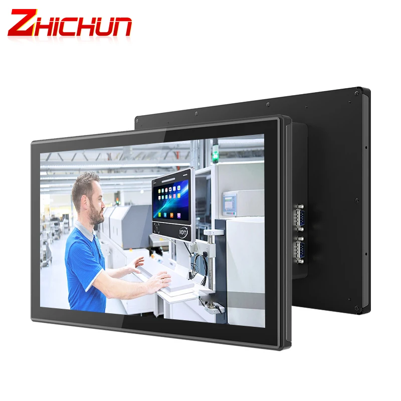 Manufacturer Industrial Capacitive Touch Screen Monitor Industrial Capacitive Atm Touch Screen Monitor Display For Factory