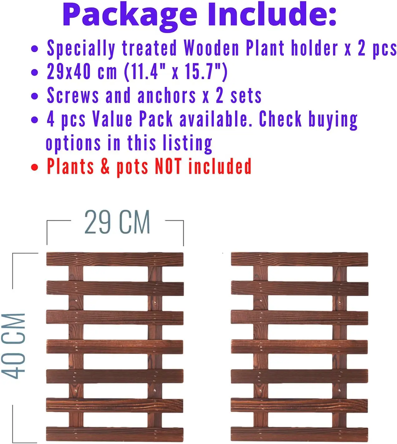 Minimalist Wooden Wall Mount Planters for Outdoor Display Bonsai Succulent Frame with Hanging Display Stand for Orchids