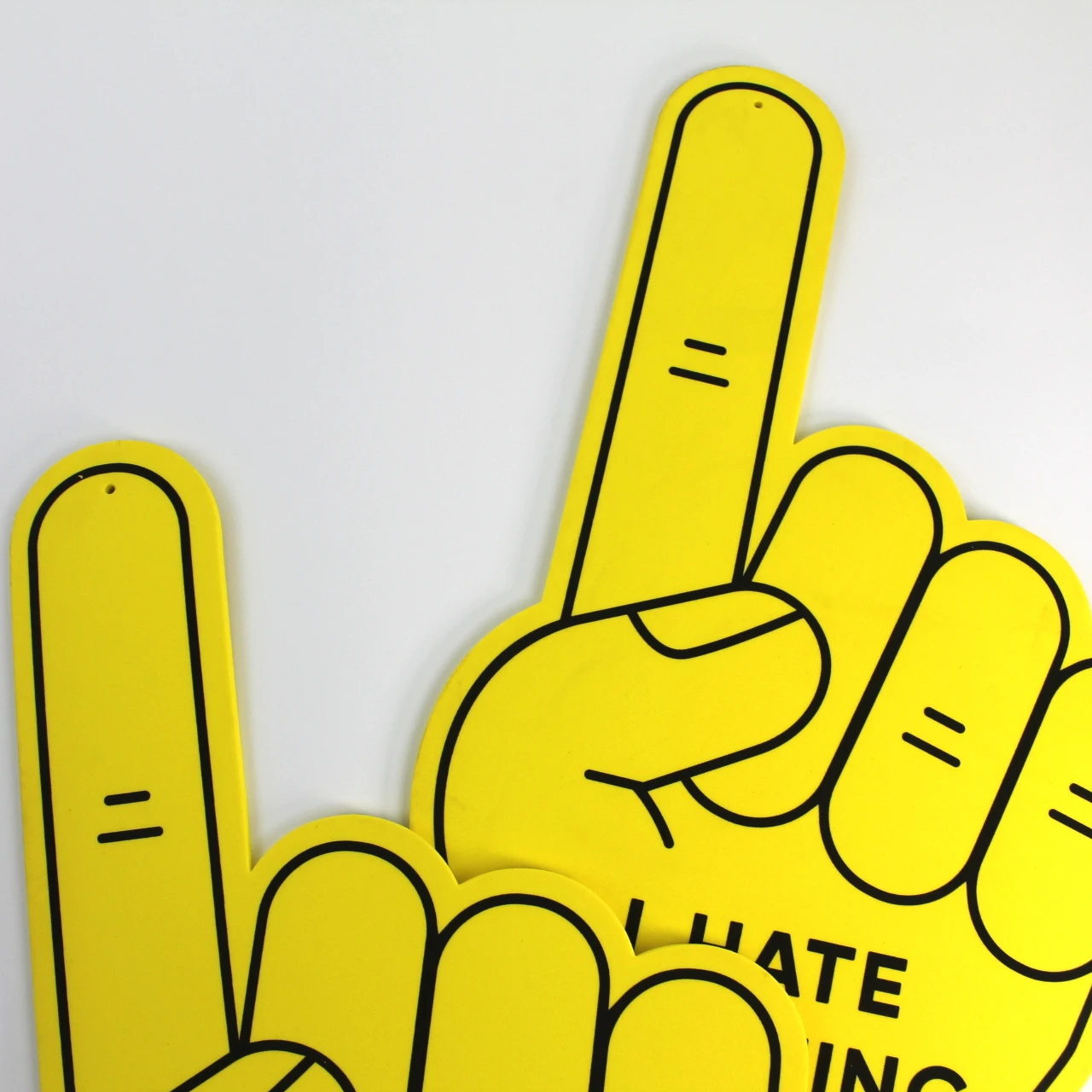 Promo Cheap Price High Quality EVA Foam Hand Palm Foam Fingers for Sports and Concert Cheering