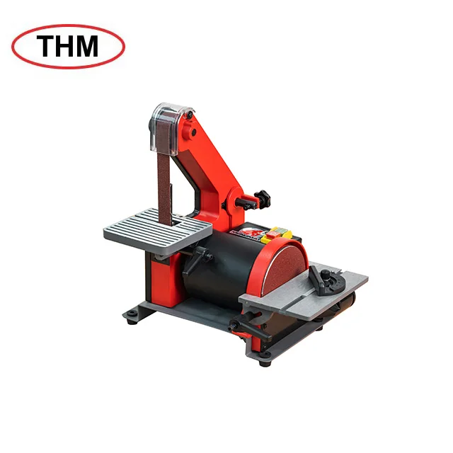 1*30inch Belt Sander Adjustable Belt and Sanding Table Belt Sander Combination for Wood Working MM2125
