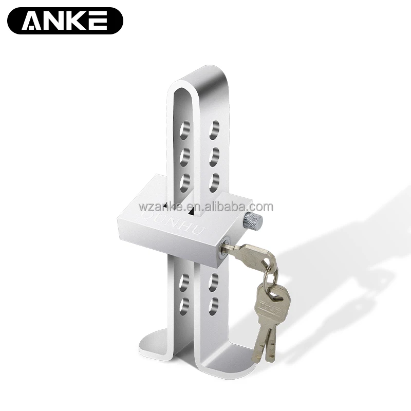 Automobile Hidden Anti Theft lock  Brake Throttle Clutch Pedal   Steel Car Security Lock tooling convenient   high quality