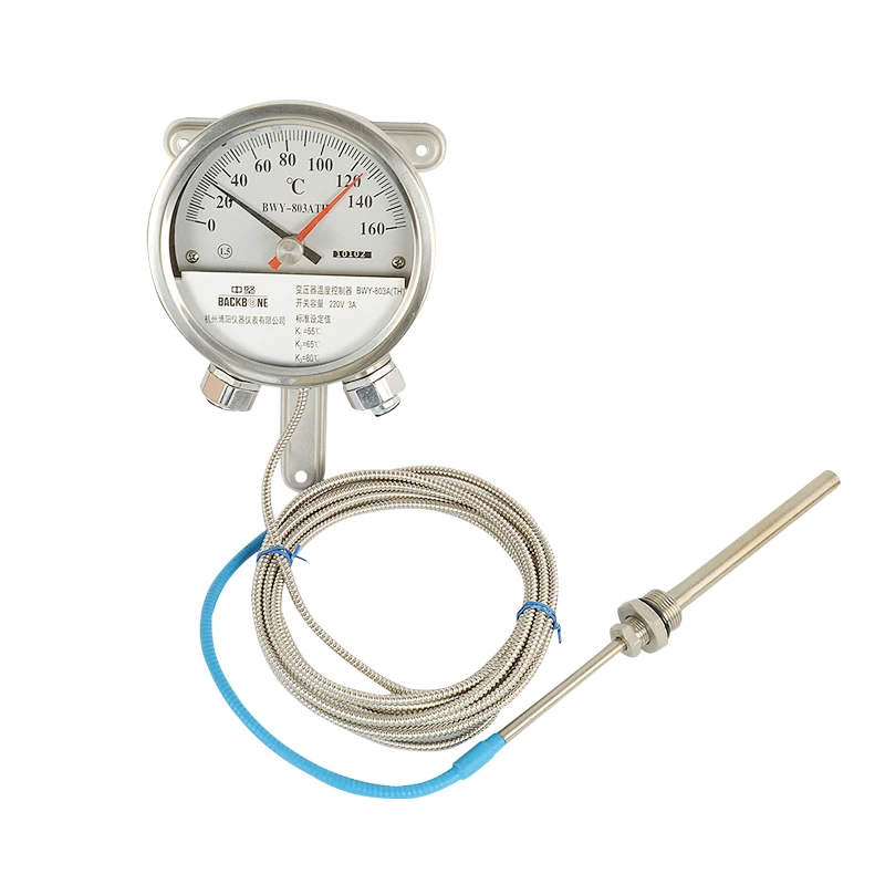 Завод прямых продаж нефти поверхности круглый трансформатор регулятор температуры BWY-803A давления термостат