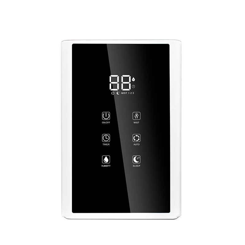 5.5L Kc White Room Baby Desktop Fragrance Portable Top Filling Cool Mist Ultrasonic Air New Humidifier With UV