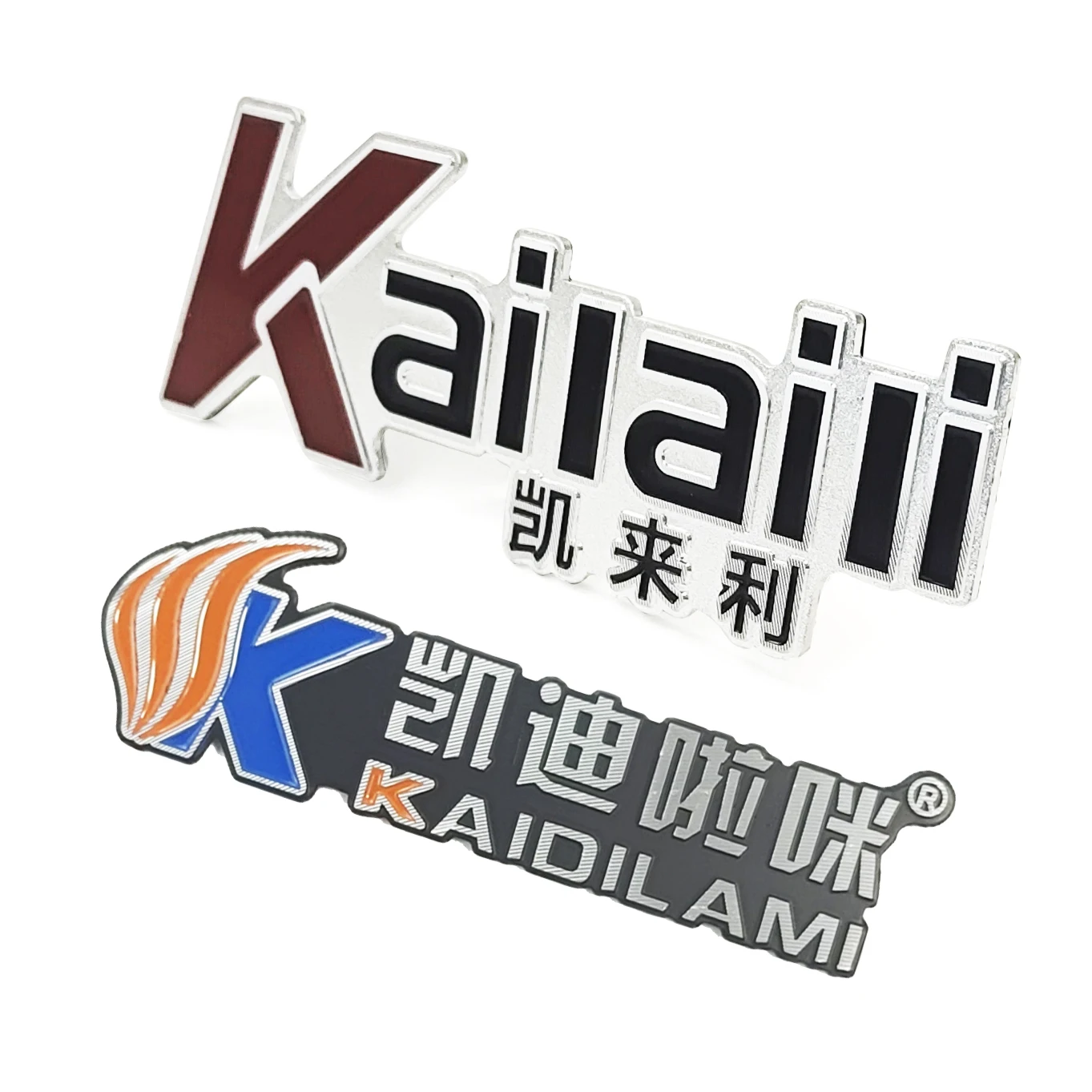 China factory wholesale License plate Of aluminum emblems auto logo Personalized customized car emblems badges for sale