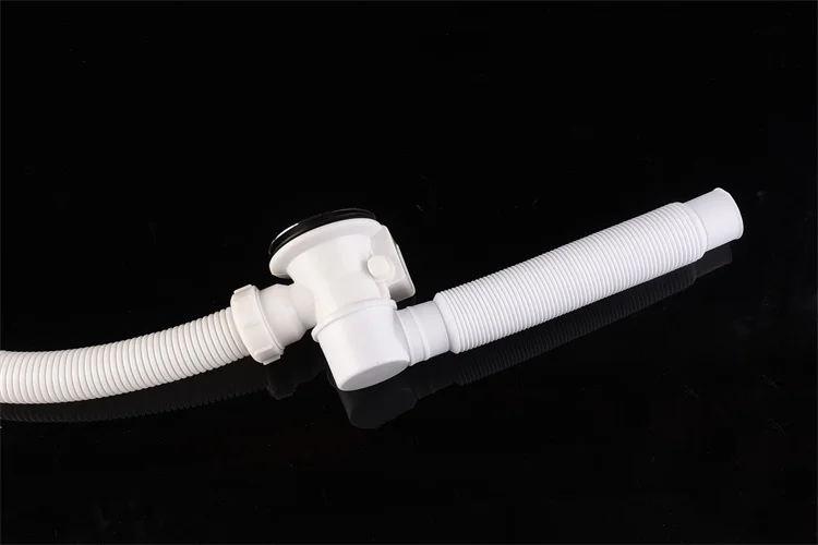 2022 Flexible Sewer Corrugated Sink Siphon Bathroom Drain Sink Waste Pipe Hose