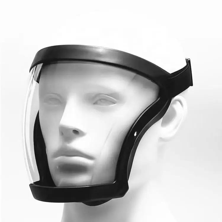PC Proof Anti-fog Plastic Protective Clear Safety Full Face Protection Cover
