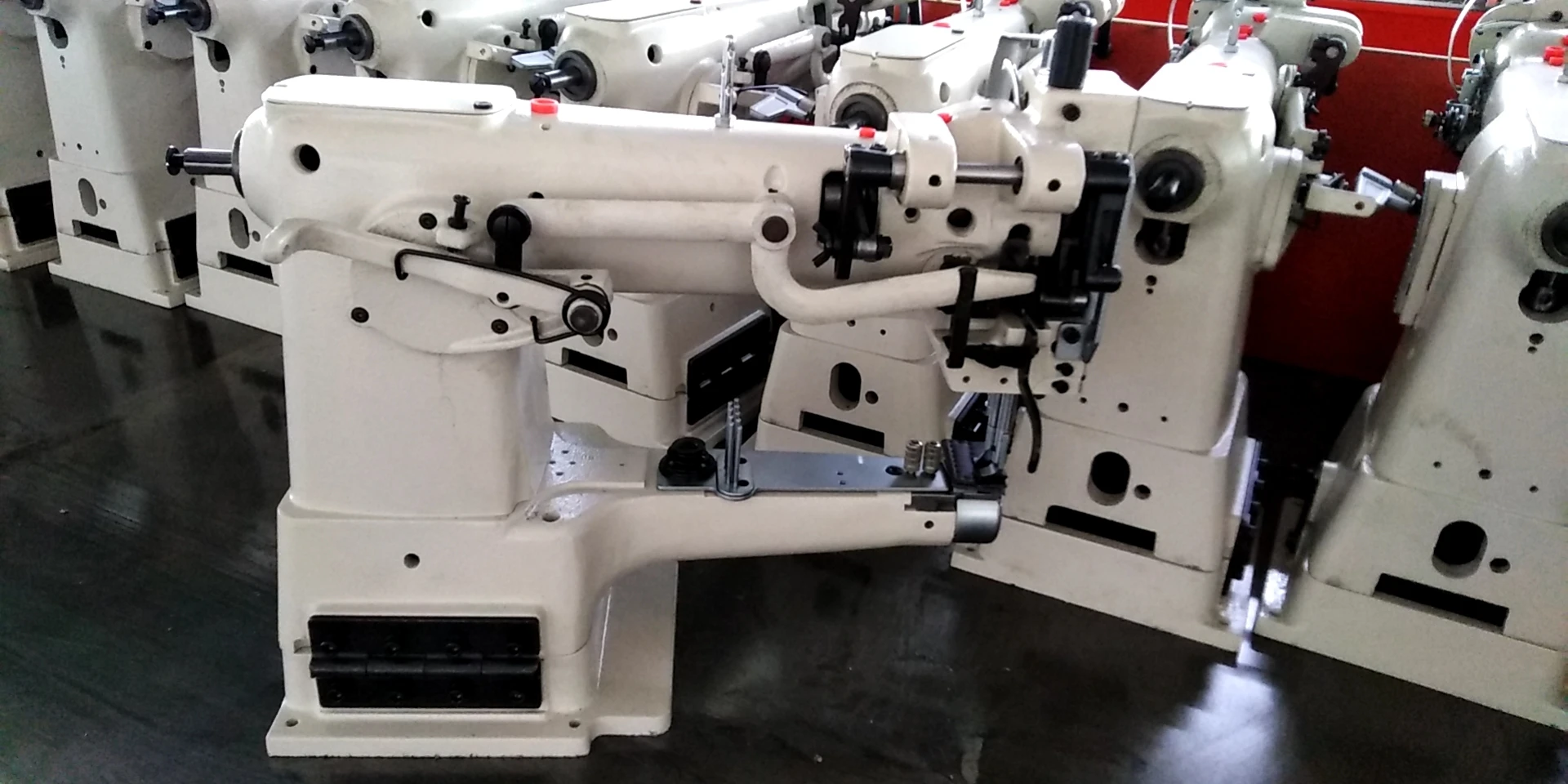 Cylinder Arm Walking Foot Sewing Machine with Big Rotary Hook leather industrial sewing machine for shoes/bags
