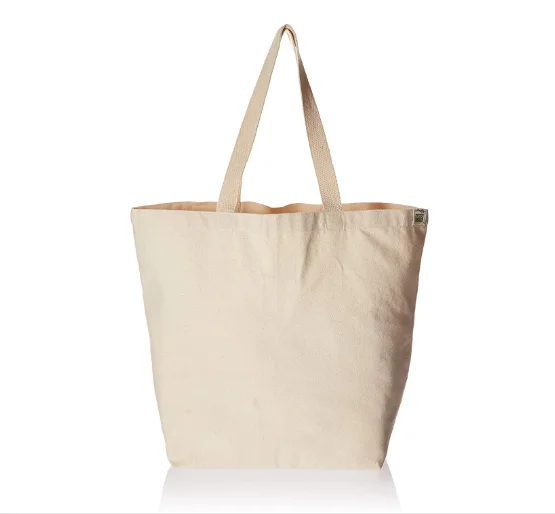 Eco-Bags Products Recycled Cotton Tote, Natural