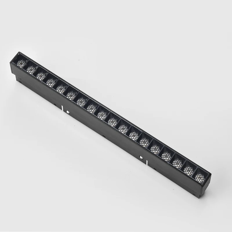 Professional Wholesale Dc48V Aluminum Smart Magnetic Track Linear System Led Rail Lights For Shopping Mall