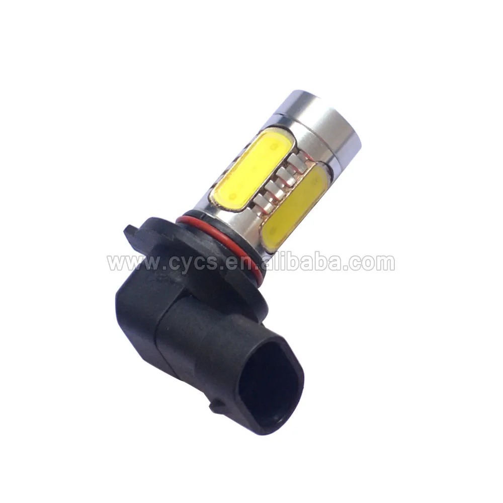 red white yellow CE DC 12V Canbus Super bright 9006 H11 7.5W COB auto led driving fog light hb3 9005 car led bulb