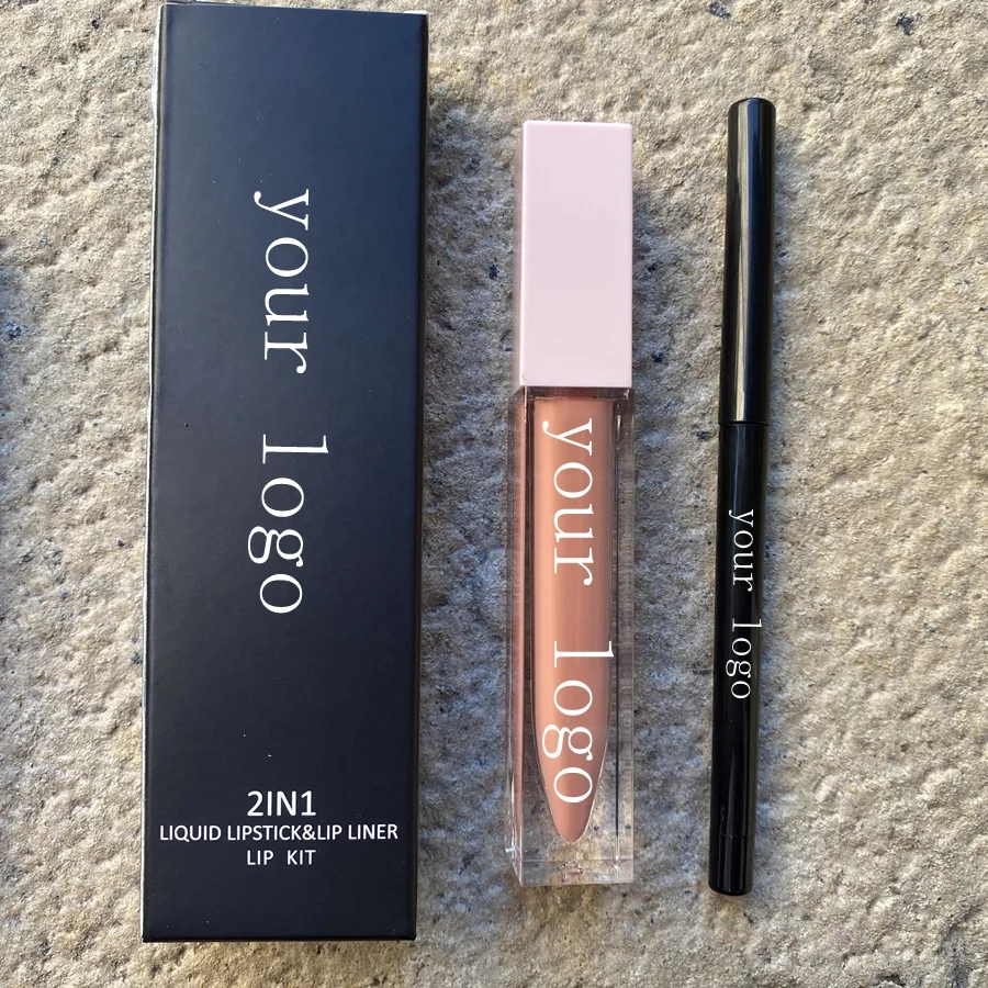 Оптовая продажа, ваш собственный бренд, низкий минимальный заказ, водостойкий фирменный блеск для губ от производителя, матовый блеск для губ и набор подкладок