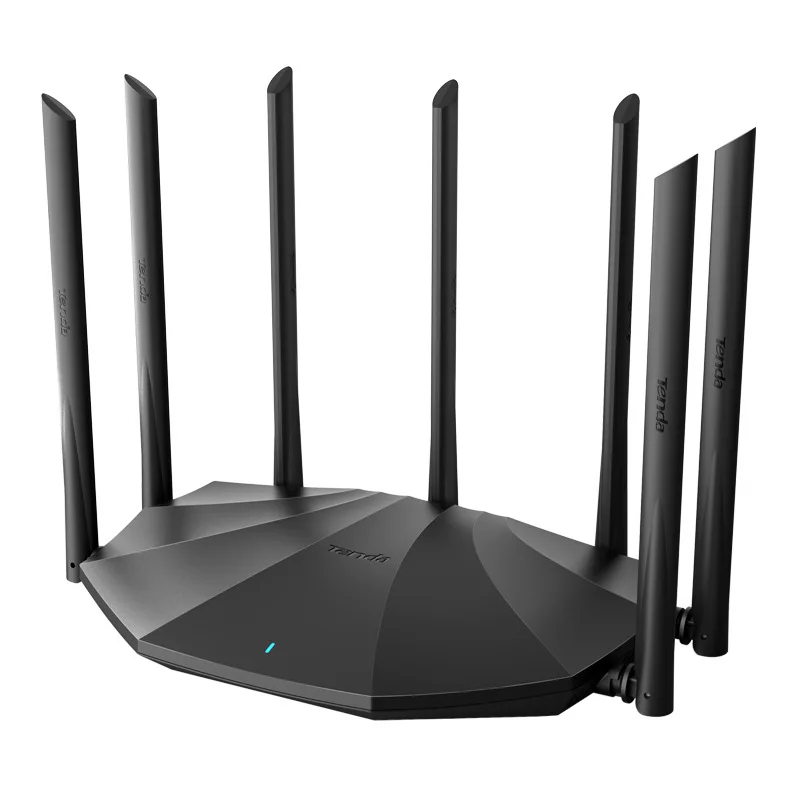 Tenda AC23 AC2100 Router Gigabit 2.4G 5.0GHz Dual-Band 2033Mbps Wireless Router Wifi Repeater with 7 High Gain Antennas Wider