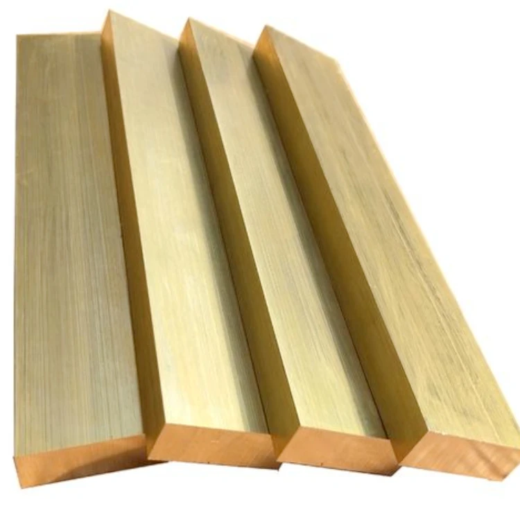 Brushed  20mm brass sheet