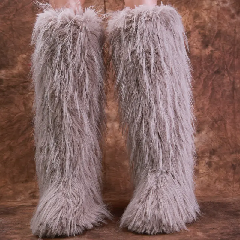 wholesale  botas mujer 2023 womens winter snow boots fur lined warm ankle boot